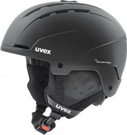 uvex Stance Skihelm (54-58 cm, 10 black matt)