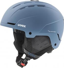 uvex Stance Skihelm (54-58 cm, 15 stone blue matt)