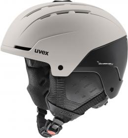 uvex Stance Skihelm (54-58 cm, 19 warm grey/black matt)