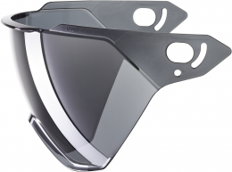 uvex Stride Radhelm Ersatz-Visier (53-56 cm, 0200 litemirror silver/smoke (S3))