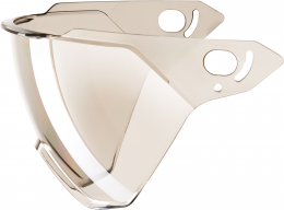 uvex Stride Radhelm Ersatz-Visier (59-61 cm, 0102 litemirror silver (S1))
