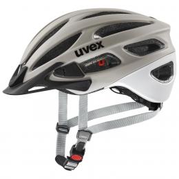 uvex True cc Radhelm (55-58 cm, 08 oak brown/silver matt)