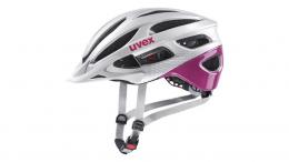 Uvex True City Helm Unisex SILVER-FUCHSIA 55-58CM