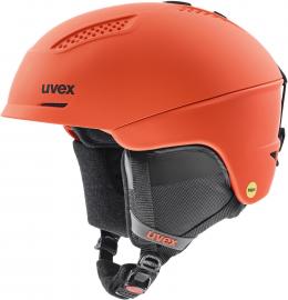 uvex Ultra Mips Skihelm (51-55 cm, 40 fierce/red matt)