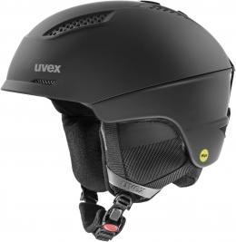 uvex Ultra Mips Skihelm (51-55 cm, 50 black matt)