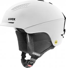 uvex Ultra Mips Skihelm All Mountain (51-55 cm, 70 white matt)