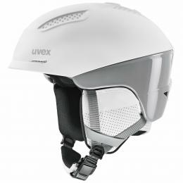 uvex Ultra Pro Skihelm (51-55 cm, 10 white/grey mat)