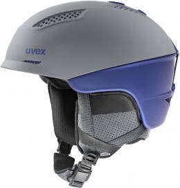 uvex Ultra Pro Skihelm (55-59 cm, 30 grey/ink mat)
