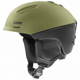 uvex Ultra Pro Skihelm (55-59 cm, 40 leaf/black mat)