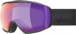 uvex Victorious FM Brillenträger Skibrille (2130 black matt, mirror ruby/green clear (S2))