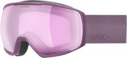 uvex Victorious FM Brillenträger Skibrille (2630 plum matt, mirror purple/orange clear (S2))