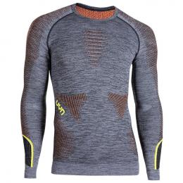 UYN Langarm-Ambityon Melange Radunterhemd, für Herren, Größe L-XL