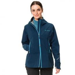 VAUDE Damen Yaras 3in1 Multifunktionsjacke, Größe 42, Velo Jacke, Fahrradbekleid