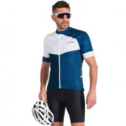 VAUDE Kurzarmtrikot Posta FZ, für Herren, Größe 2XL, Fahrradtrikot, Radbekleidun
