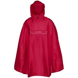 VAUDE Regenponcho Valdipino, für Herren, Größe 2XL, Fahrradjacke, Regenbekleidun