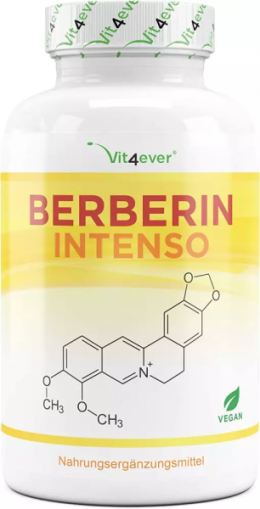 Vit4ever Berberin HCL Intenso 500mg, 120 Kapseln Angebot kostenlos vergleichen bei topsport24.com.