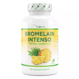 Vit4ever Bromelain Intenso, 120 Kapseln