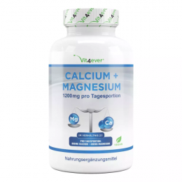 Vit4ever Calcium + Magnesium, 365 Tabletten