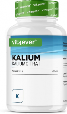 Vit4ever Kalium, 365 Kapseln