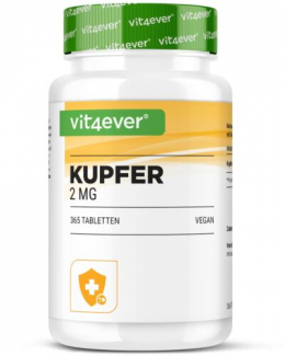 Vit4ever Kupfer, 365 Tabletten