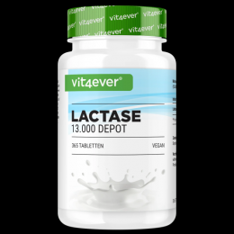 Vit4ever Laktase Depot 13.000, 365 Tabletten