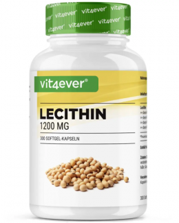 Vit4ever Lecithin 1200 mg, 300 Kapseln