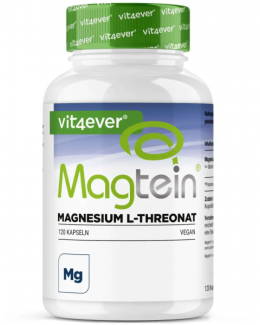 Vit4ever Magnesium - Magtein - L-Threonate, 120 Kapseln