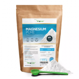 Vit4ever Magnesium Pure Pulver, 600g