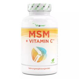 Vit4ever MSM + Vitamin C, 365 Tabletten