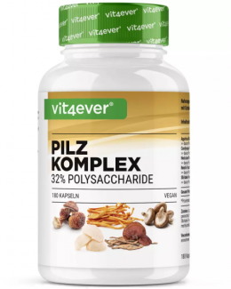 Vit4ever Pilz Komplex, 180 Kapseln MHD 30.11.2026