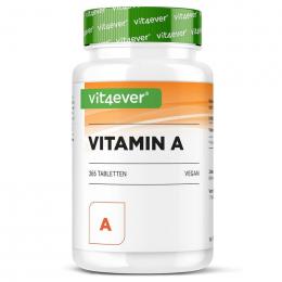 Vit4ever Vitamin A 10.000 I.E. 365 Tabletten