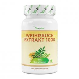 Vit4ever Weihrauch Extrakt 1000 - 85% Boswellia-S?ure 180 Kapseln