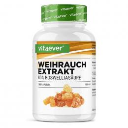 Vit4ever Weihrauch Extrakt 1000 - 85% Boswellia-S?ure 365 Kapseln