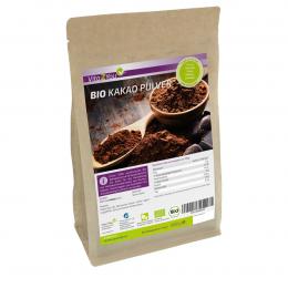 Vita2You Bio Kakao-Pulver 1000g - ganze Kakao Bohnen gemahlen - aus �ko Anbau