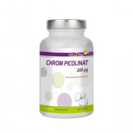 Vita2You Chrom Picolinat 200mcg - 365 Tabletten - Jahrespackung - Premium Qua...