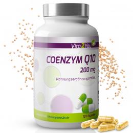 Vita2You Coenzym Q10 - 200mg - 120 Kapseln - Ubichinon aus fermentation - Pre...