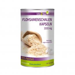 Vita2You Flohsamenschalen Bio Kapseln 3000mg - 180 Kapseln - 99% - 750mg pro ...