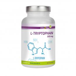 Vita2You L-Tryptophan 400mg - 365 Kapseln - Aus pflanzlicher Fermentation - o...