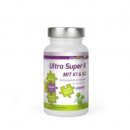 Vita2You Ultra Super K - 120 Kapseln - 2700μg Vitamin K - Vitamin K2 und K1 -...