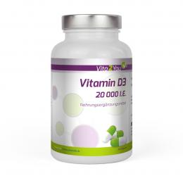 Vita2You Vitamin D3 20.000 IE (IU) - 240 Kapseln - Premium Qualit�t