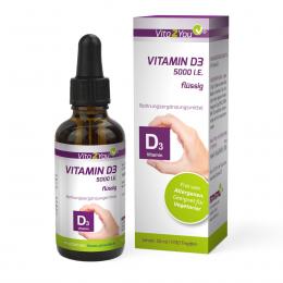Vita2You Vitamin D3 5000 IE flüssig 50ml - 5.000 I.E. (IU) pro Tropfen - 1700...