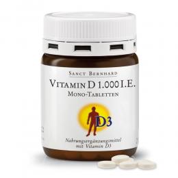 Vitamin D3 1.000 I.E. Mono-Tabletten