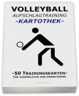 VOLLEYBALL Kartothek - Aufschlagtraining