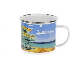 VW Collection Emaille Tasse 
