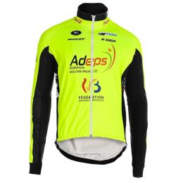 WALLONIE-BRUXELLES 2019 Winterjacke, für Herren, Größe M, Radjacke, Radsportbekl