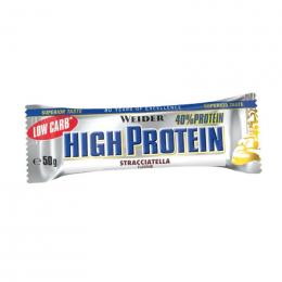 Weider High Protein Bar 24x50g Stracciatella Angebot kostenlos vergleichen bei topsport24.com.