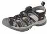 Whisper W Grau Damen Outdoorsandalen Schwarz