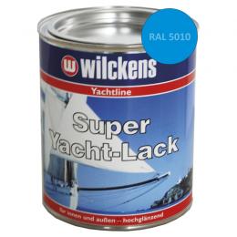 Wilckens Super Yachtlack enzianblau RAL 5010 2,5L