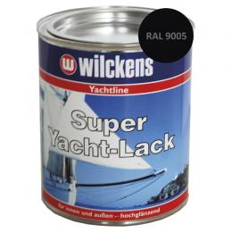 Wilckens Super Yachtlack tiefschwarz RAL 9005 2500 ml