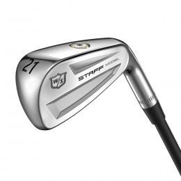 Wilson Staff Staff Model Utility Eisen Herren RH KBS Hybrid 80 Graphit Stiff Flex 24° Standard